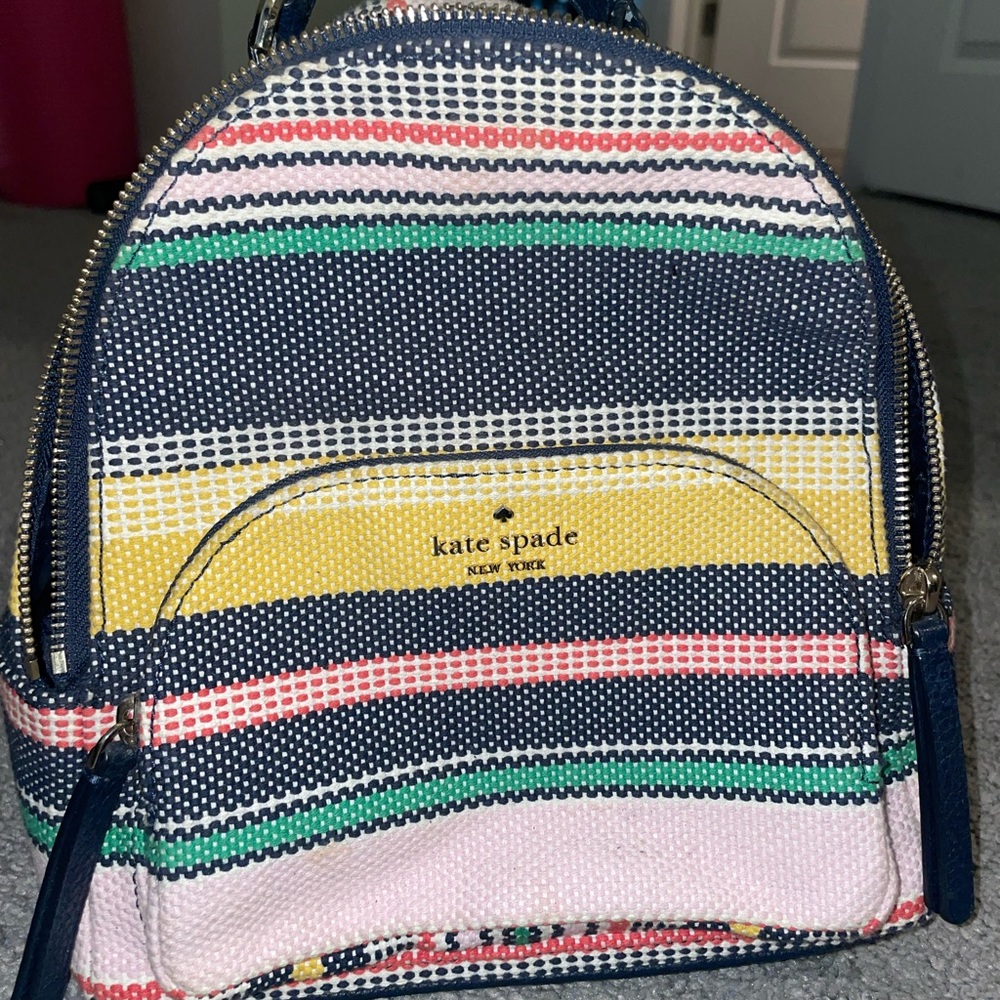KATE SPADE - colorful mini backpack
